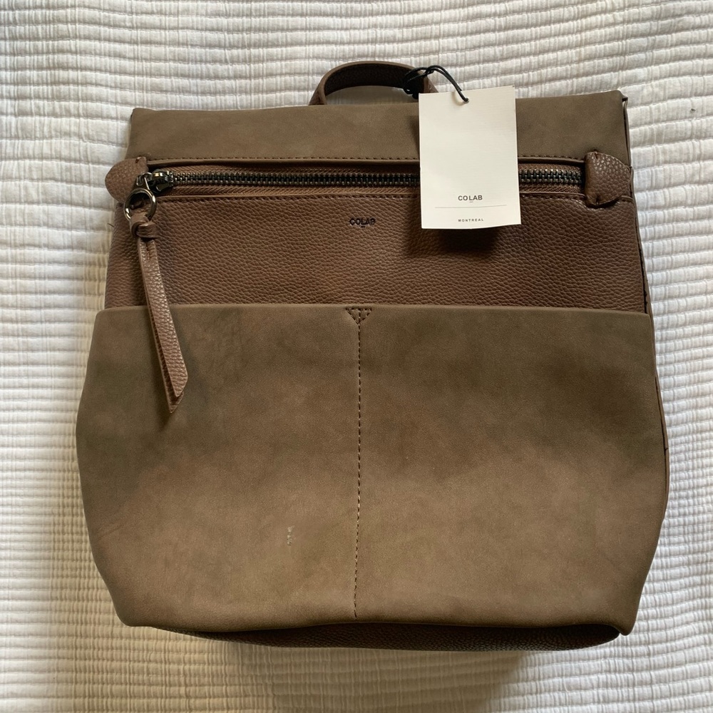 Co-Lab Convertible Vegan Leather Bag